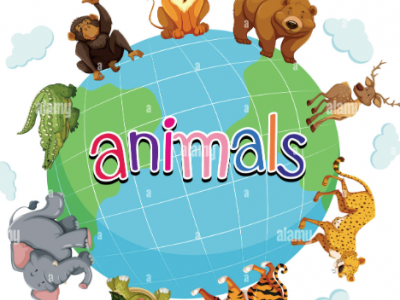 Animals of the World background