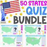 US 50 States Quiz